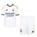Real Madrid Replika Babykläder Hemma matchkläder barn 2023-24 Korta ärmar (+ Korta byxor)